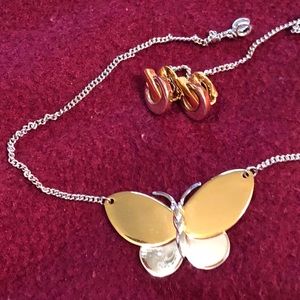 BUNDLE only Jewelry costume necklace clip earrings